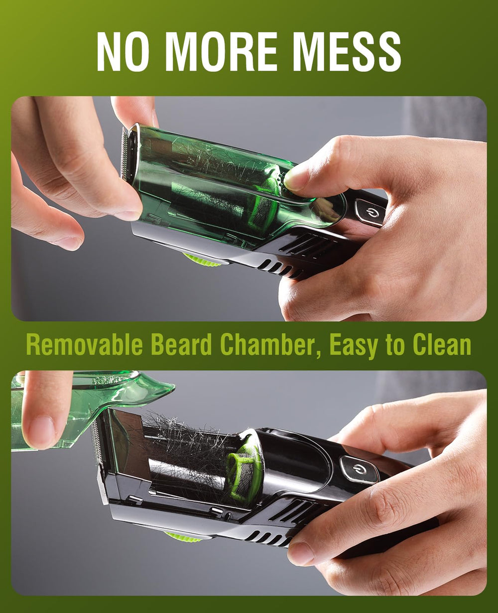 SHPAVVER recortadora de barba con diseño elegante, ideal como regalo.