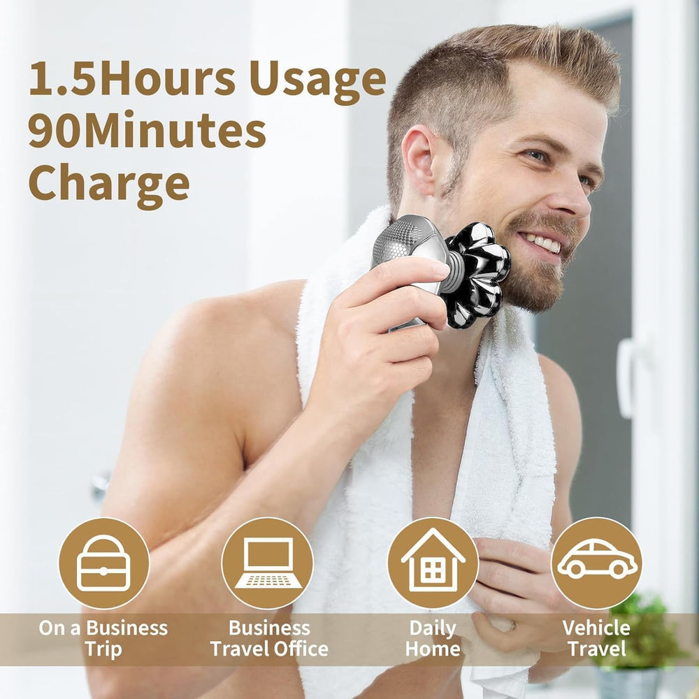 SHPAVVER carga rápida con conector tipo C para 90 minutos de uso.