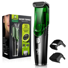 SHPAVVER Recortadora de Barba con Aspiración, frente, recoge pelos para un lavabo limpio