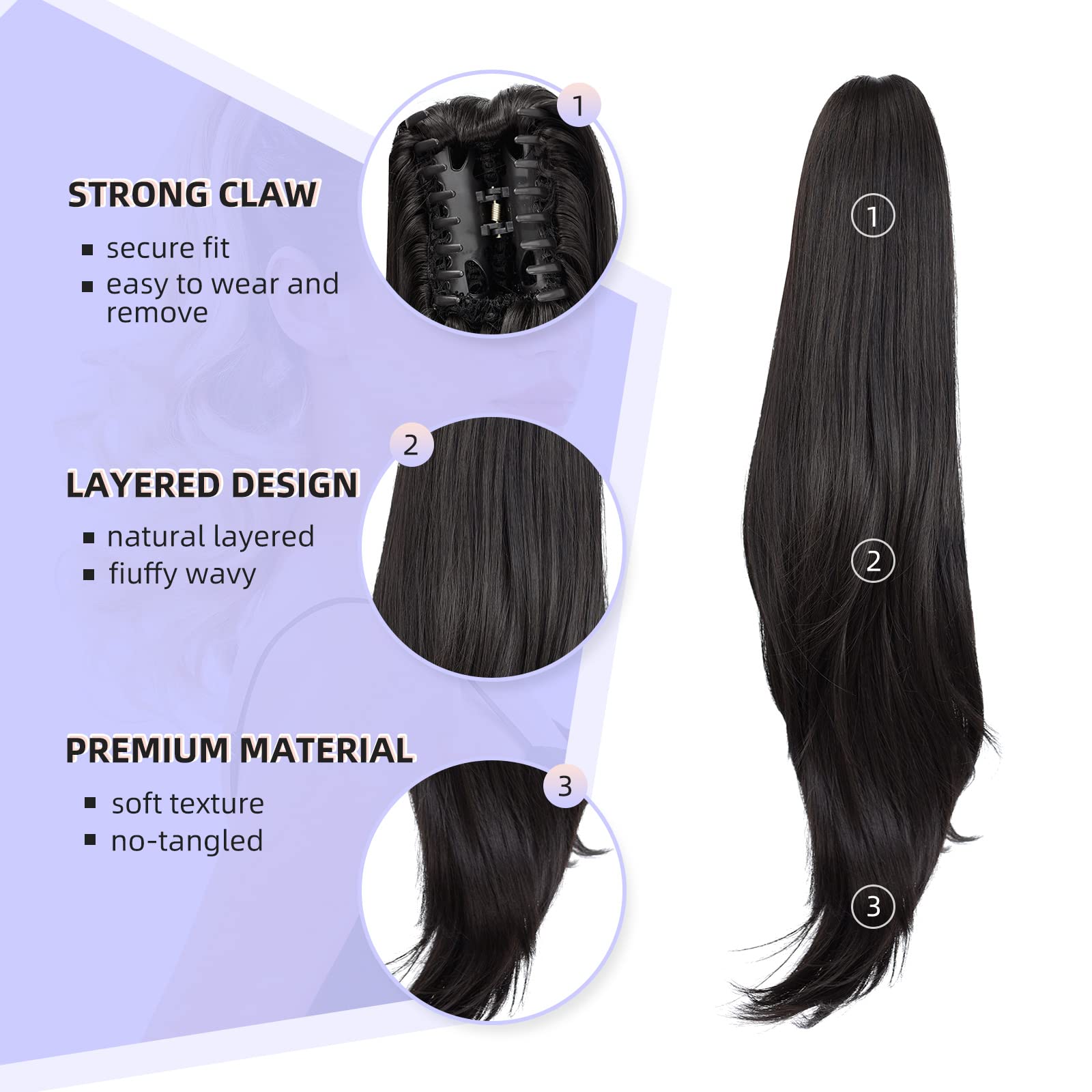 ShulaSHOP pelo sintético con tacto natural para looks diarios.