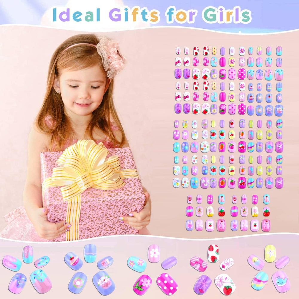 Uñas infantiles Shynek, aplicación rápida y segura.