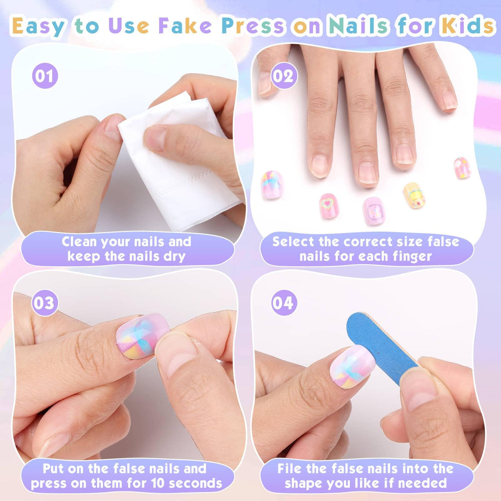 Shynek uñas infantiles, regalo ideal para fiestas y cumpleaños