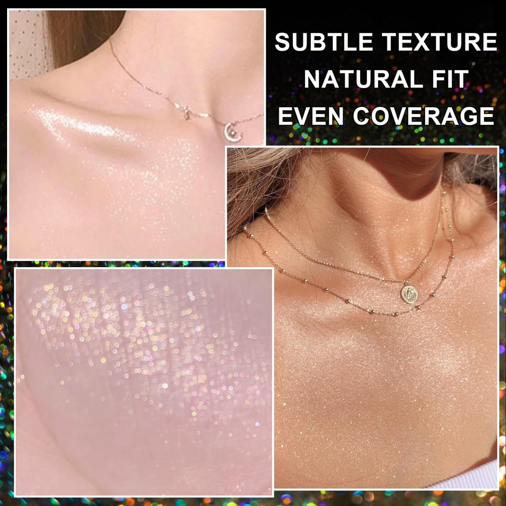 Sigaitwax brillo maquillaje hologografico plateado para toques de glamour