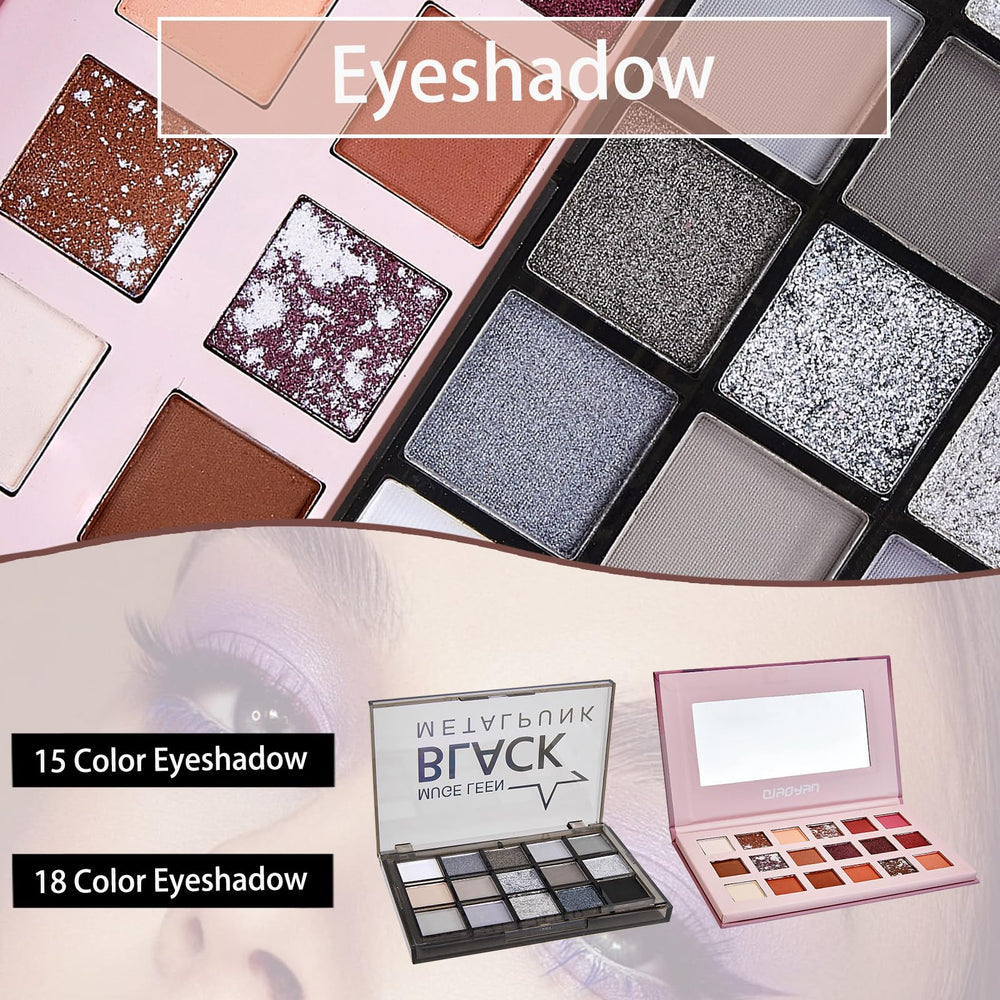 SIGHTLING kit maquillage tout-en-un mascara pour cils volumineux.