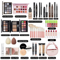 SIGHTLING kit maquillage tout-en-un palette d ombres pour des looks variés.