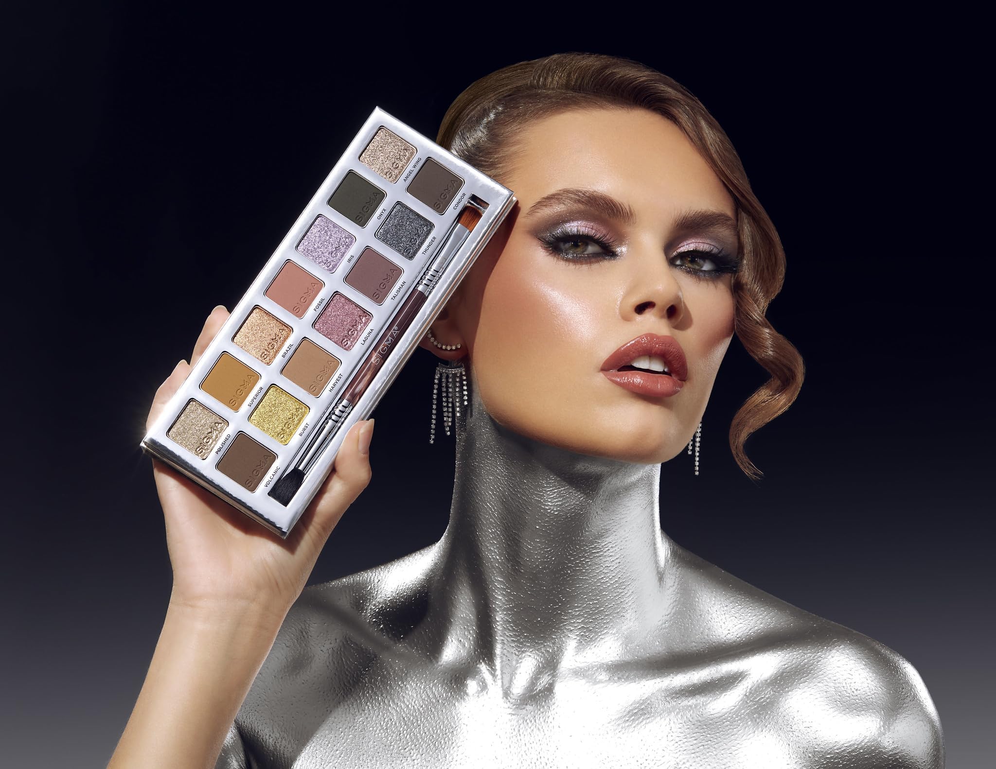 Acabados mate, glitter y metálico en Sigma Beauty para looks versátiles