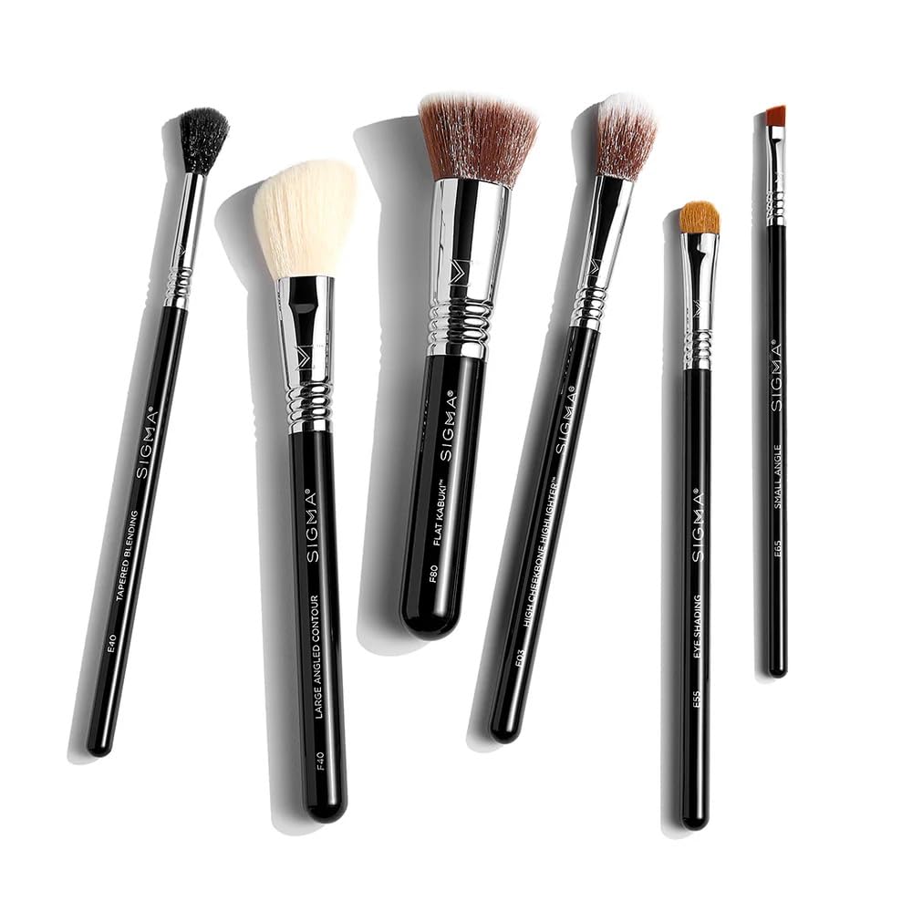 Sigma Beauty E55, fibras delgadas permiten difuminar con naturalidad.