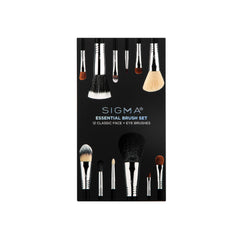 Sigma Beauty pinceles sintéticos de fibra premium para una aplicación precisa y suave.