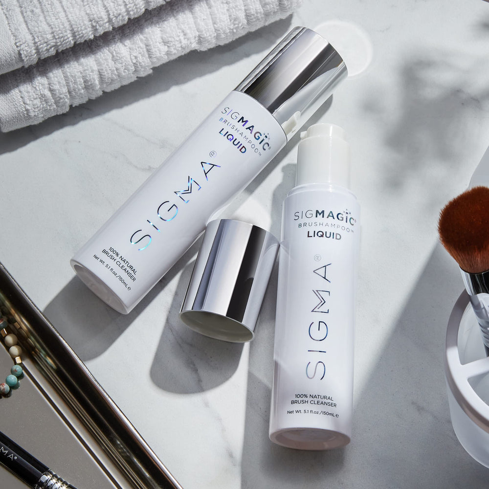 Sigma Beauty Sigmagic: elimina pigmentos y restos de maquillaje de pinceles