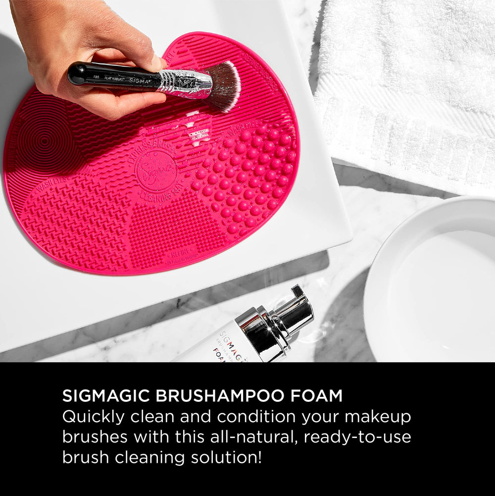 Sigma Beauty Sigmagic: espuma limpiadora para esponjas y pinceles, limpieza profunda