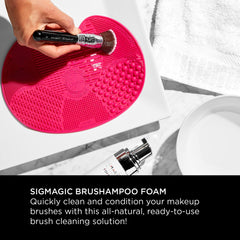 Sigma Beauty Sigmagic: espuma limpiadora para esponjas y pinceles, limpieza profunda