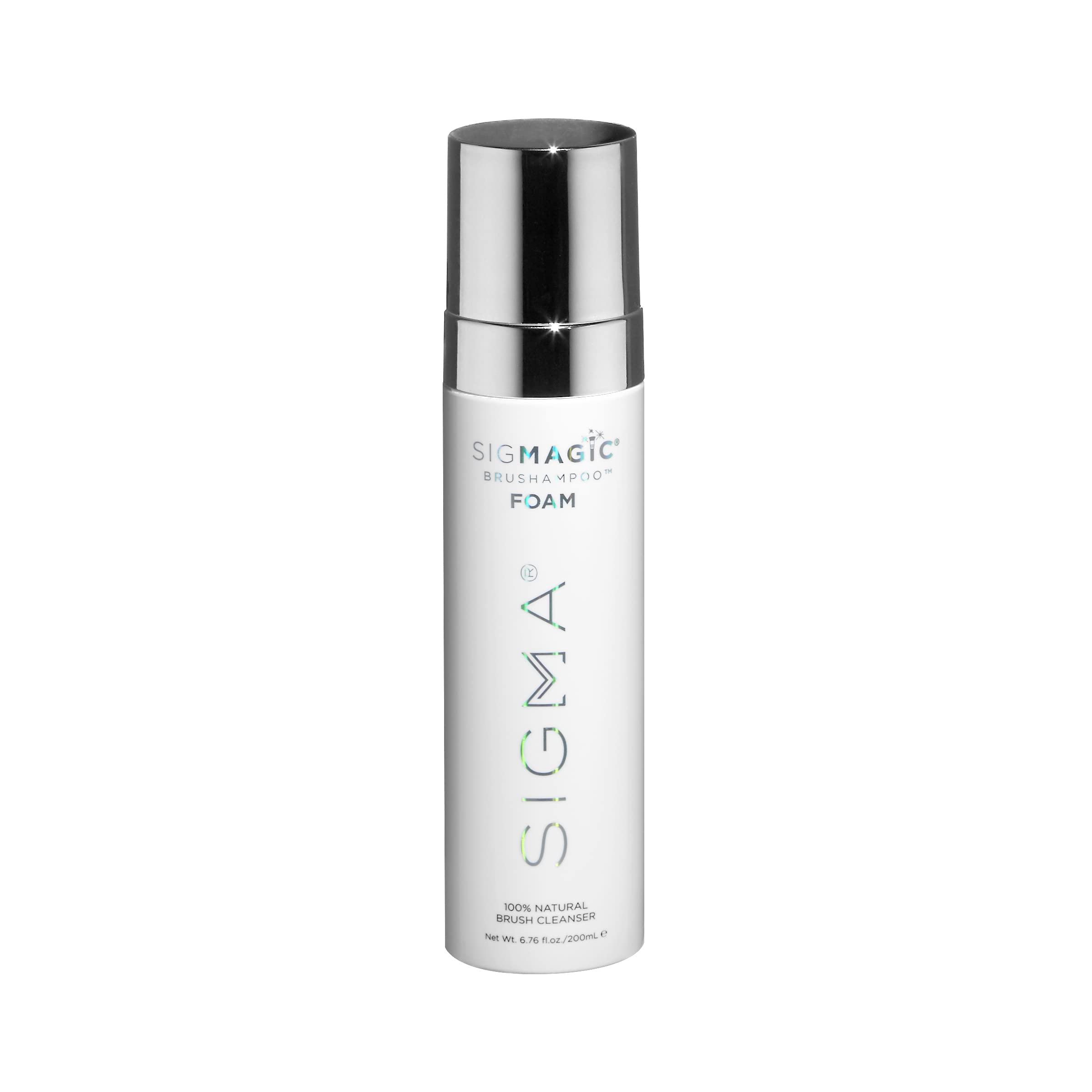 Sigma Beauty Sigmagic: frasco con espuma limpiadora para pinceles, limpieza suave y eficaz