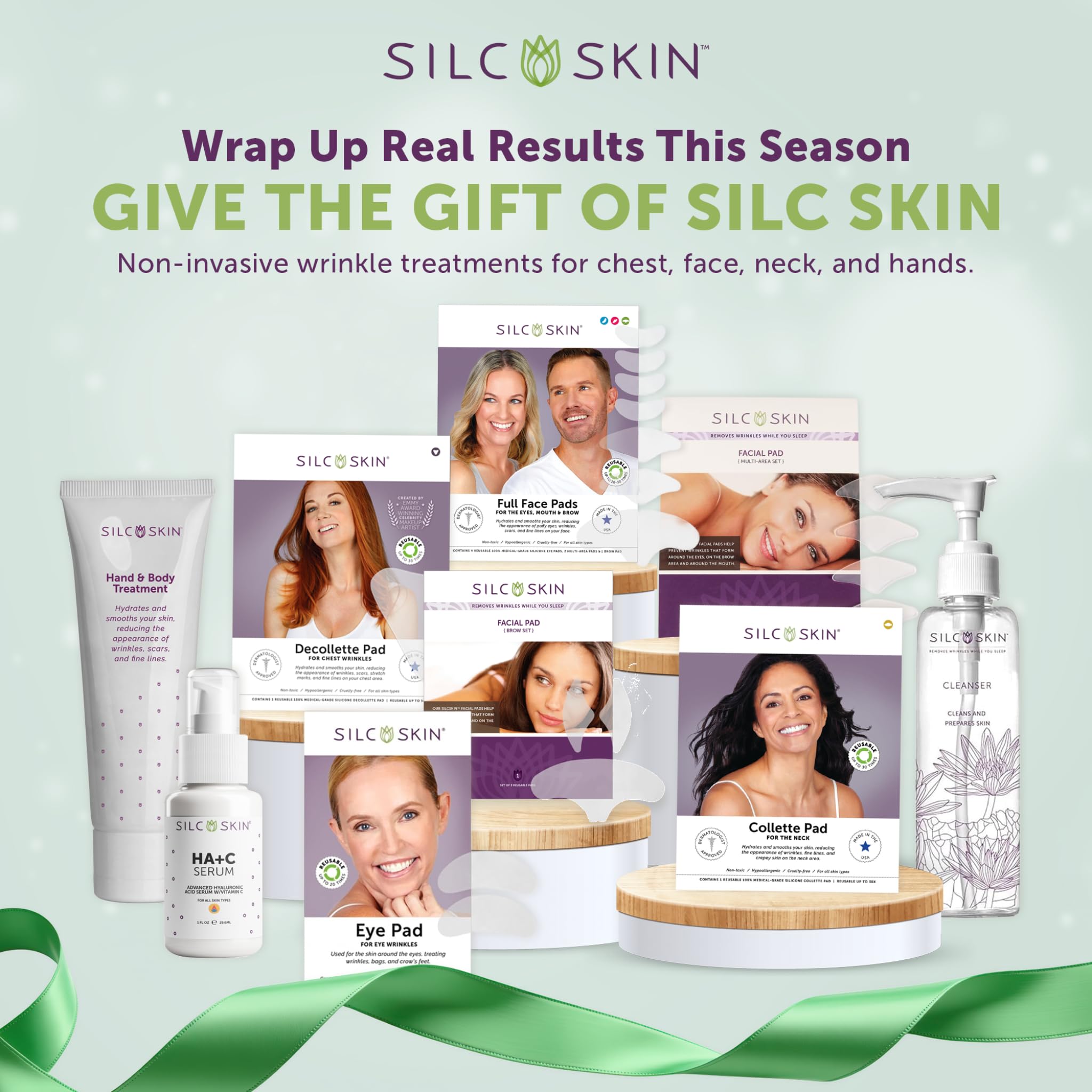 Patchs yeux Silc Skin – taille-unique convient à tous types de peaux.