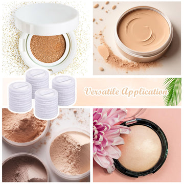 Silifine tacto suave de algodón para aplicación suave de maquillaje