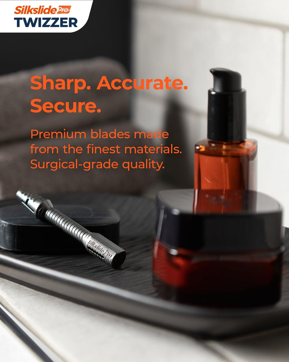 Silkslide TWIZZER adecuado para hombres y mujeres que cuidan su apariencia