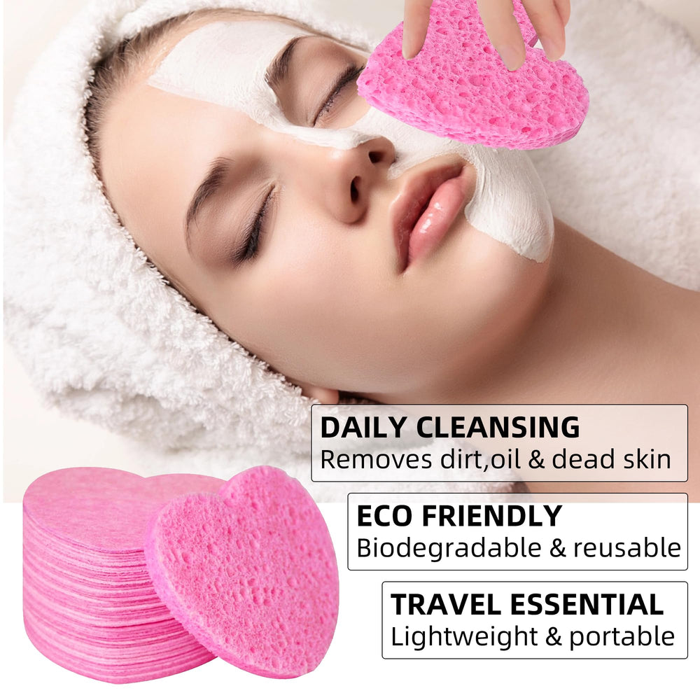Esponja Silkyhose en forma de corazón ideal para mascarillas faciales