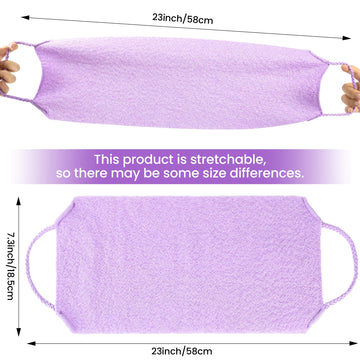 Silkyhose exfoliador de espalda en rosa para una ducha suave y eficaz