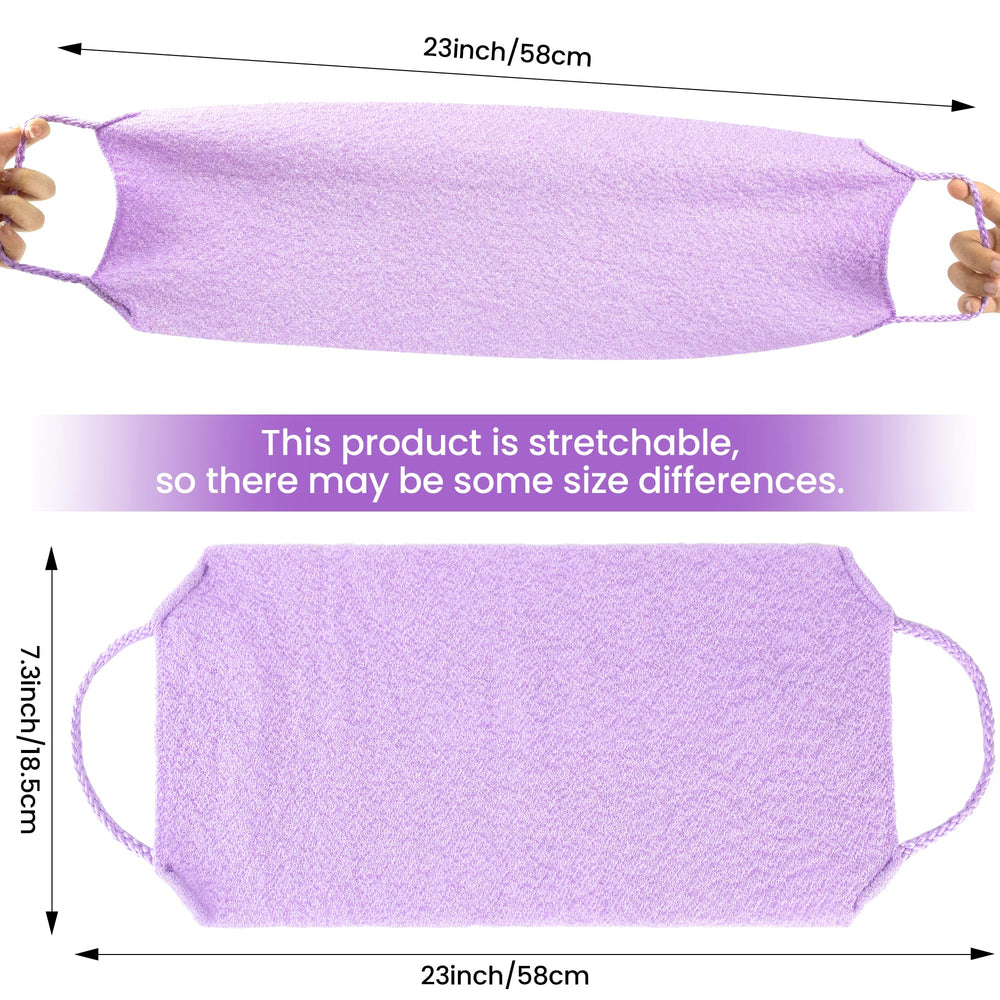 Silkyhose exfoliador de espalda en rosa para una ducha suave y eficaz