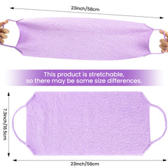 Silkyhose exfoliador de espalda en rosa para una ducha suave y eficaz