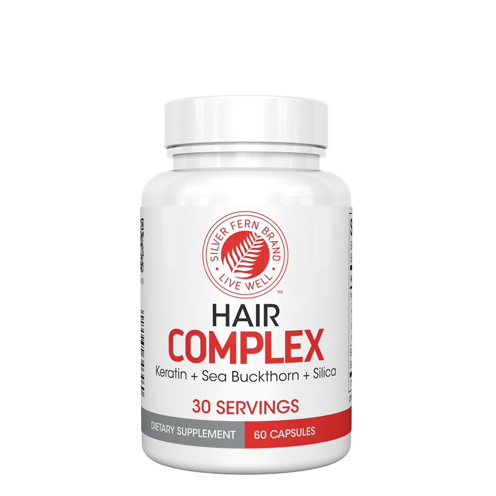 Silver Fern Hair Complex bottle for daily hair support