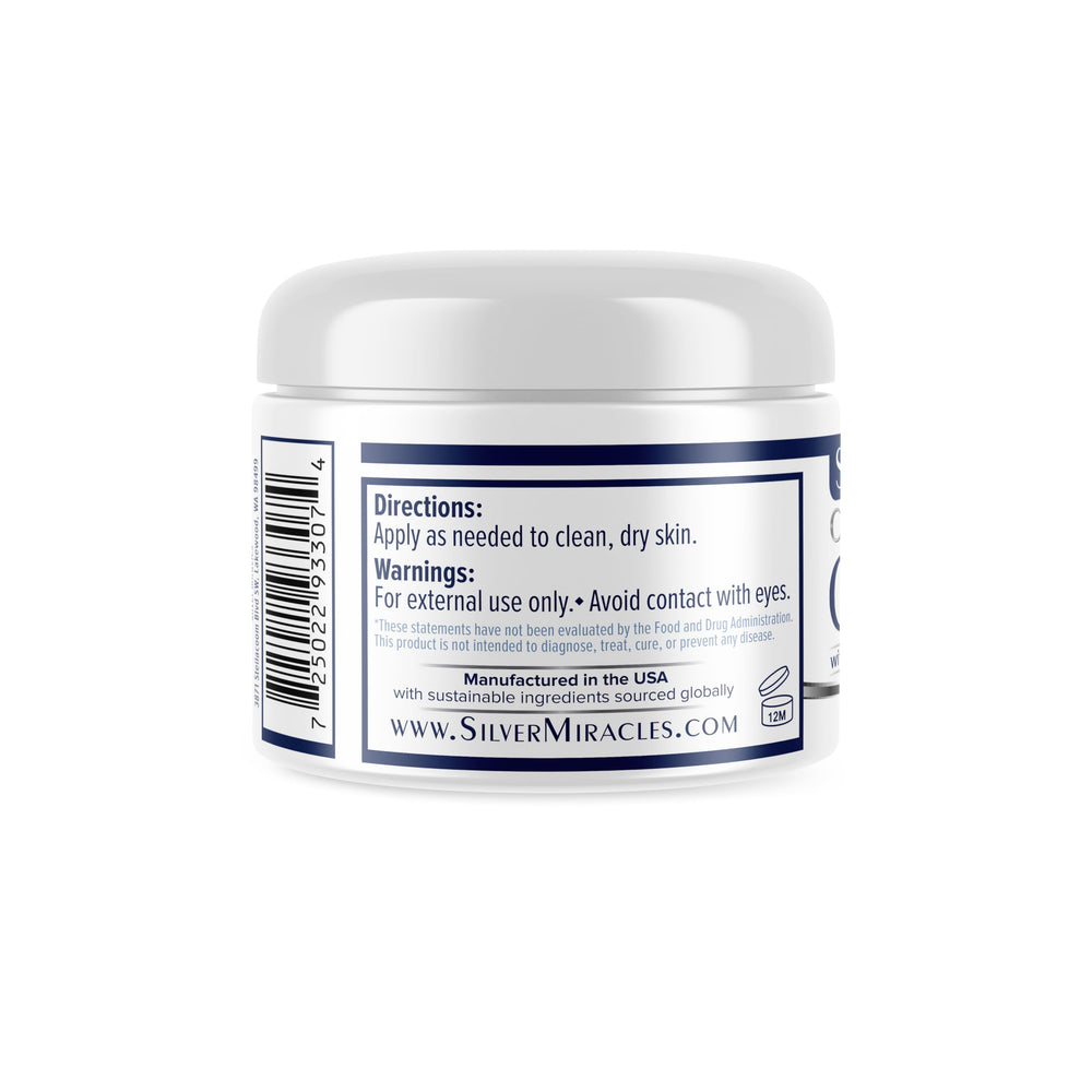 Aplicación diaria de Silver Miracles en rostro y cuerpo, hidratación suave.