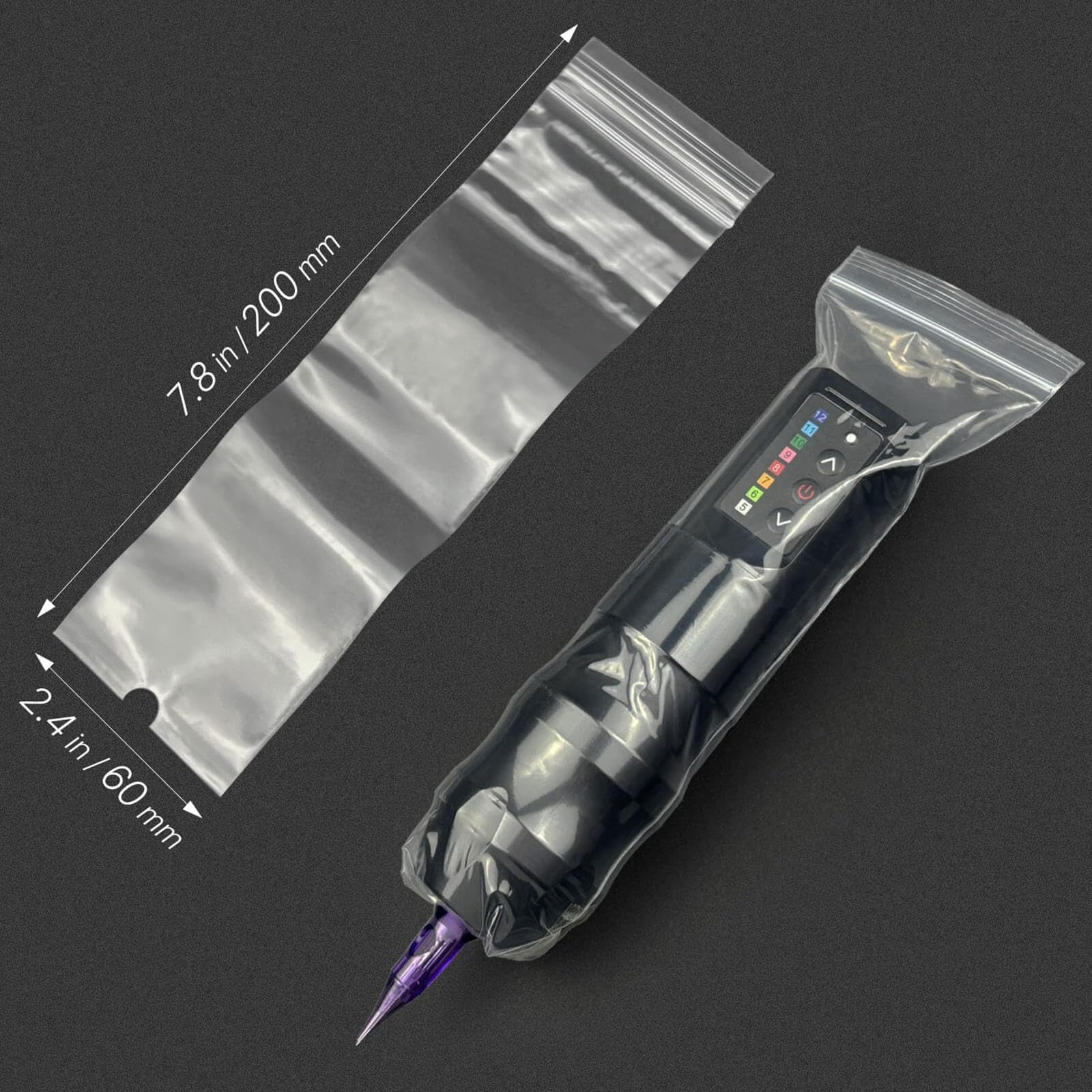 SILVERHORSE cubiertas durables para pluma de tatuaje uso prolongado