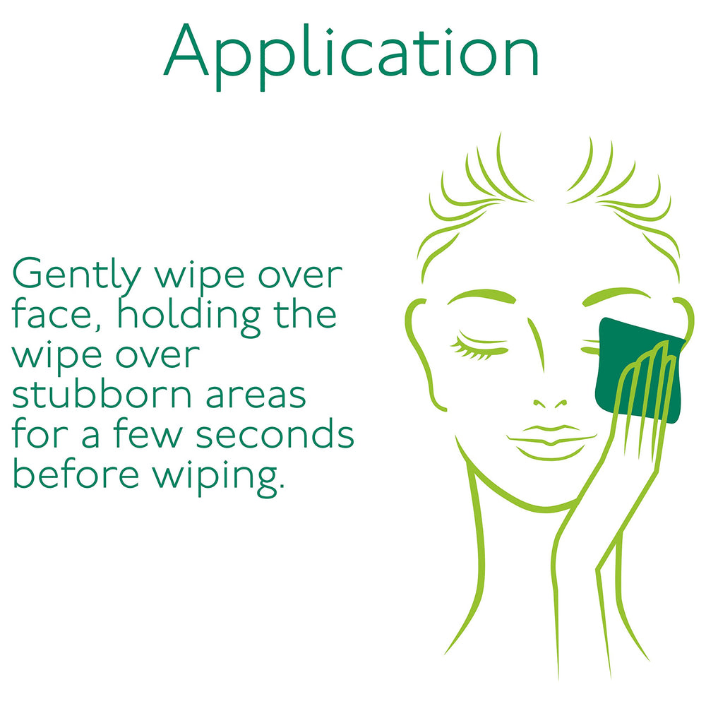 Contenido de agua purificada y vitaminas en toallitas Simple Kind to Skin