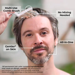 SIMPLER HAIR COLOR brocha precisa para bigote.