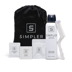 SIMPLER HAIR COLOR kit: botella para vertido, aplicación limpia y controlada.