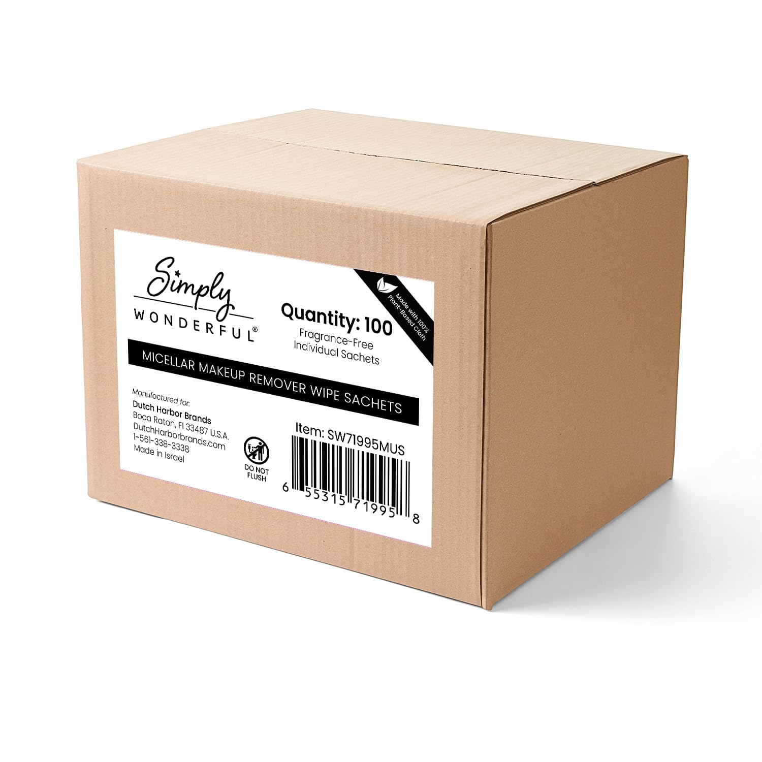 Lingettes Simply Wonderful pour hôtels et logements, pratique pour les séjours.