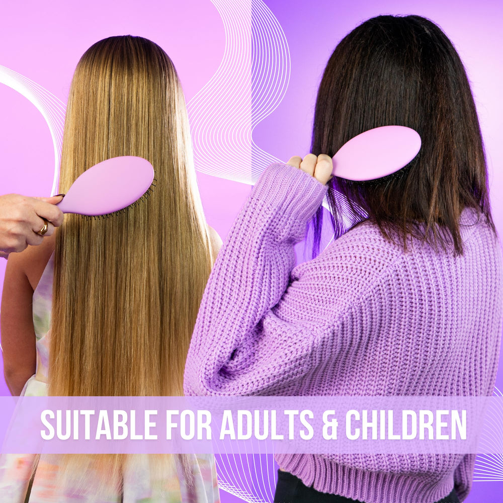 Cepillo SimplyHair para extensiones con anillos nano y micro.