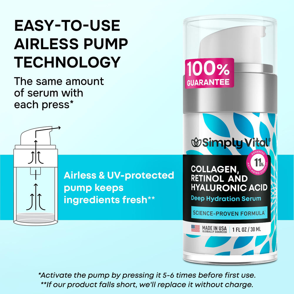 SimplyVital Serum finition-legere-visage, ideale pour superposer avec crèmes.