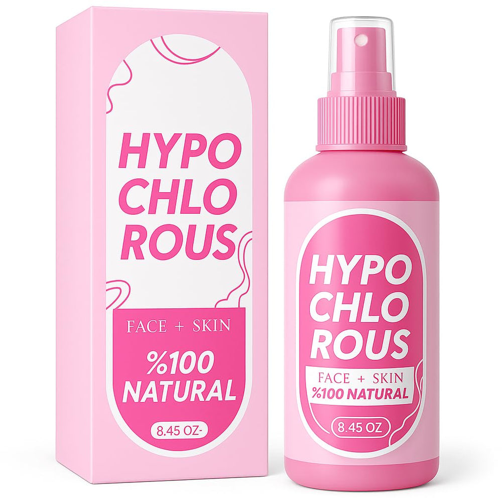 GÜLLÜOGLU HOCl aerosol para limpieza suave de rostro y manos.