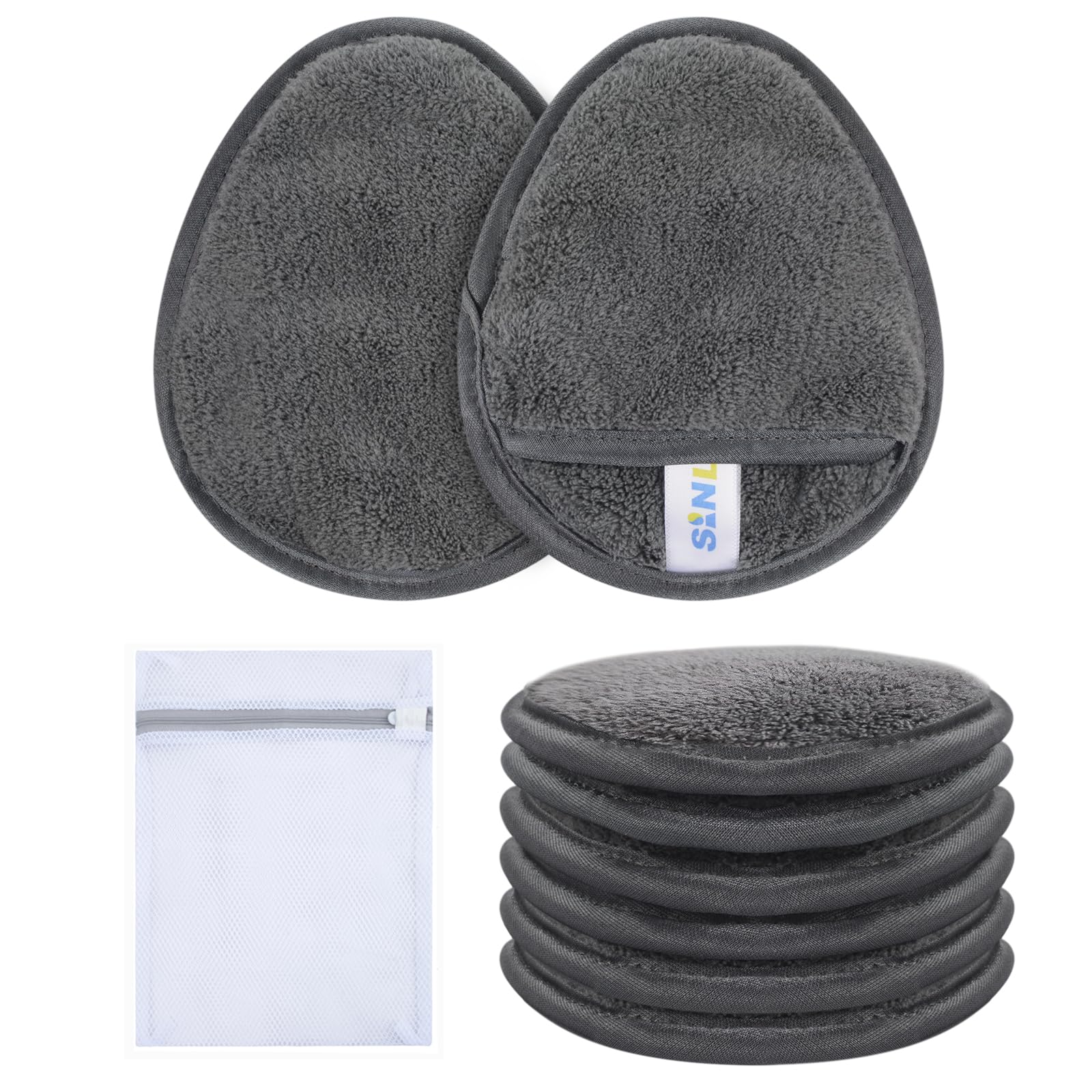 Las almohadillas desmaquillantes SINLAND para rostro ofrecen limpieza suave y efectiva.