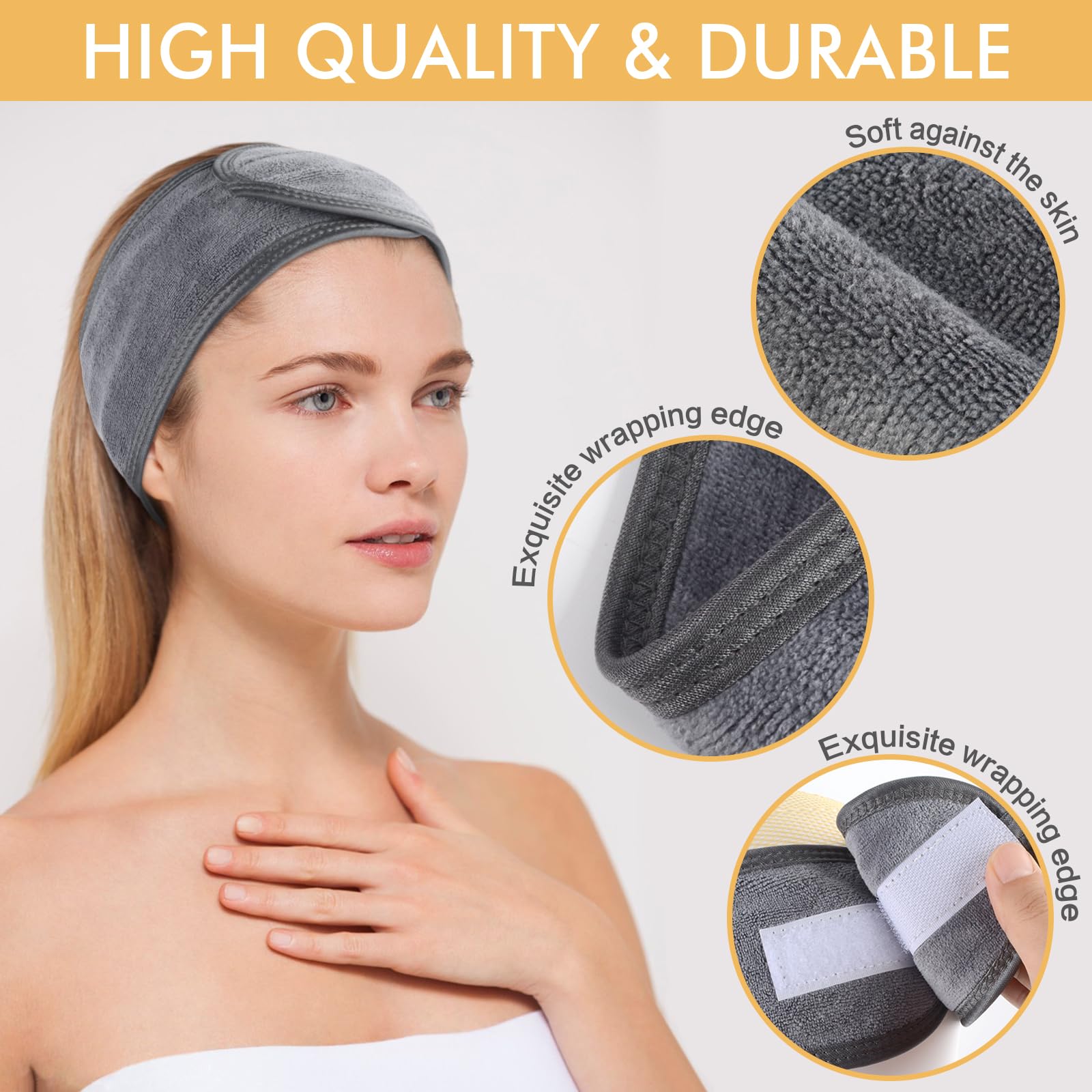 Banda SINLAND lavable y duradera para uso diario sin perder forma.