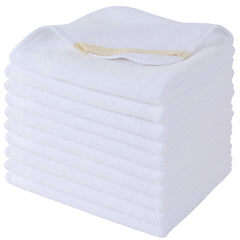 SINLAND paño facial de microfibra blanco desmaquilla con agua