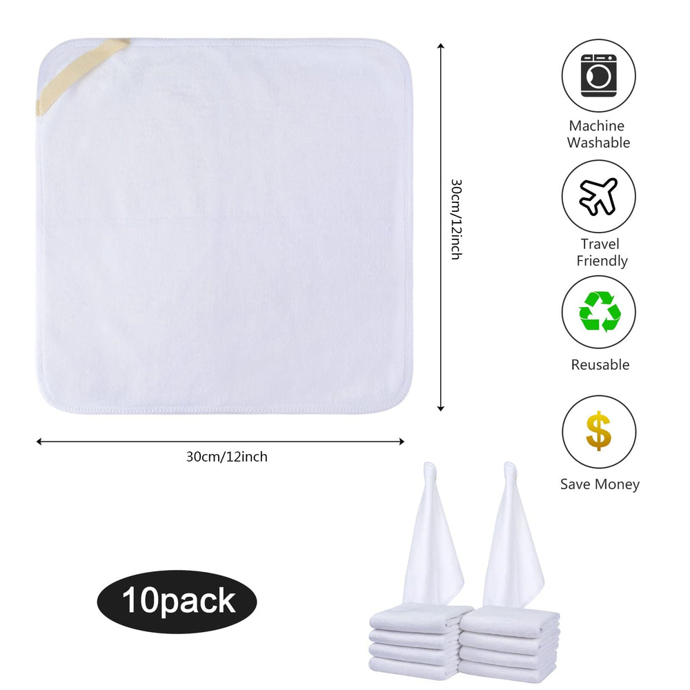 SINLAND toalla facial de microfibra, exfoliación suave sin químicos