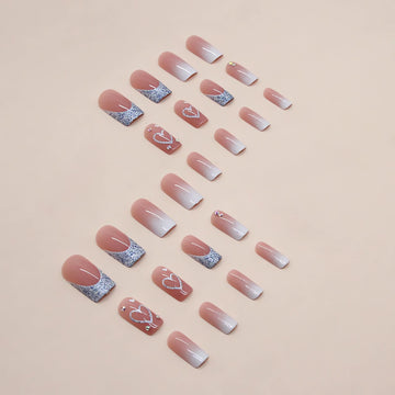 SINSEN pegatinas adhesivas para uñas, fáciles y reutilizables.