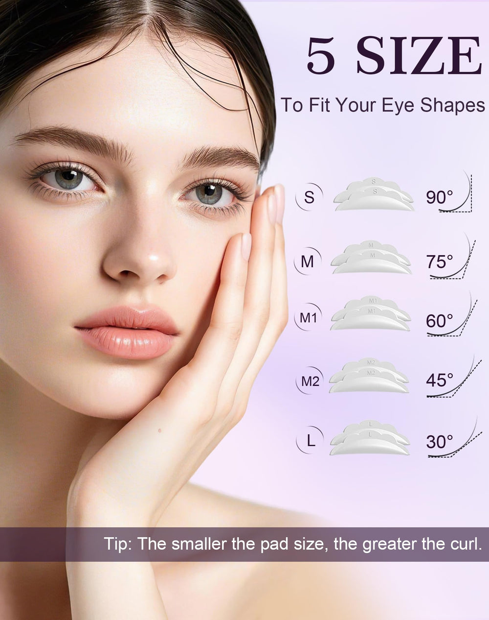 Kit de elevación de pestañas Siripine: rizos naturales y duraderos sin maquillaje diario.