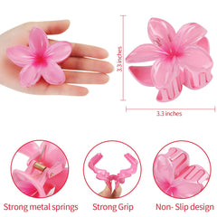 Sisiaipu clip de pelo hibisco tropical ideal para looks veraniegos prácticos.