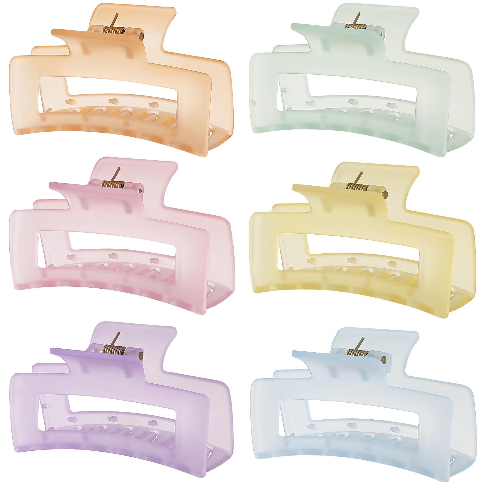 Clips Sisiaipu de 3,5 pulgadas, color helado, sujetan peinados con estilo.