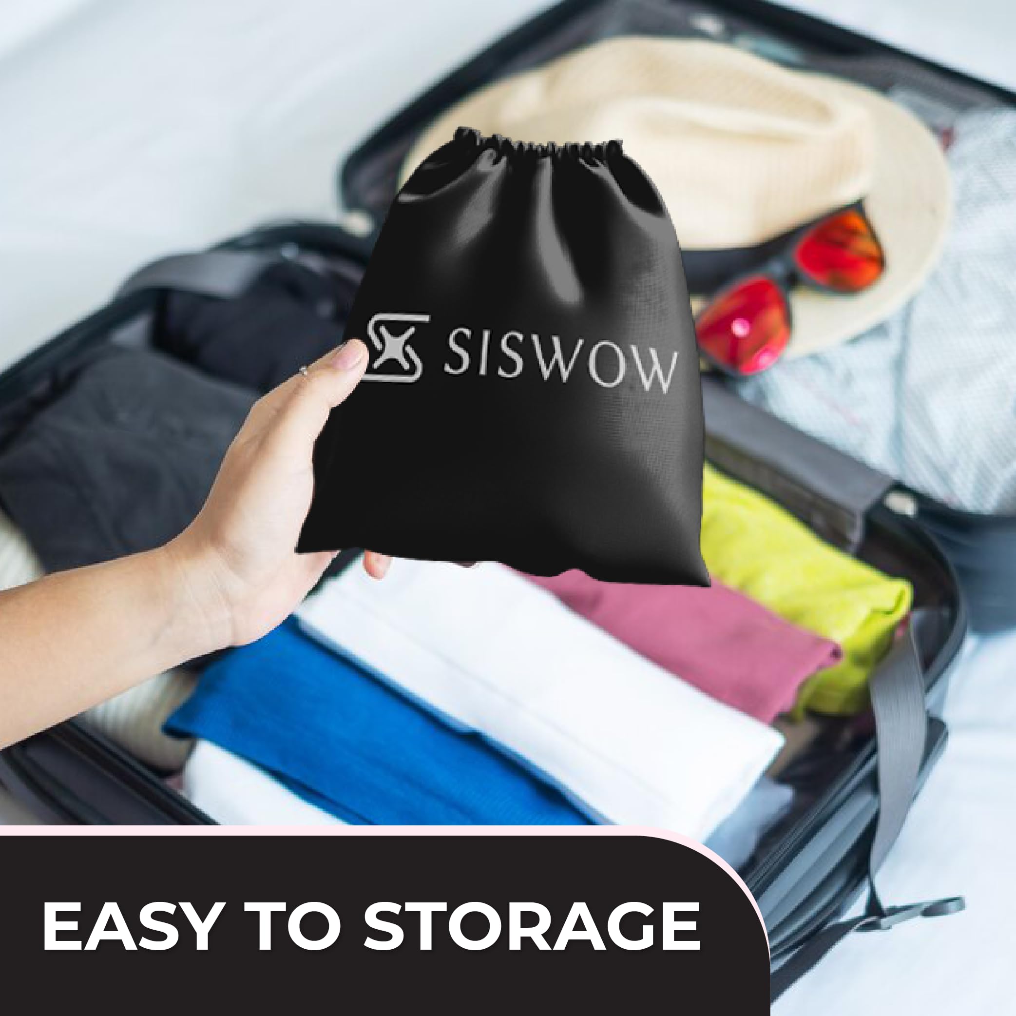 SISWOW capa termica portátil ideal para viajar.