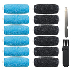 SIVIAS rodillos extra-gruesos para Amope Pedi Pro, ideal para piel áspera