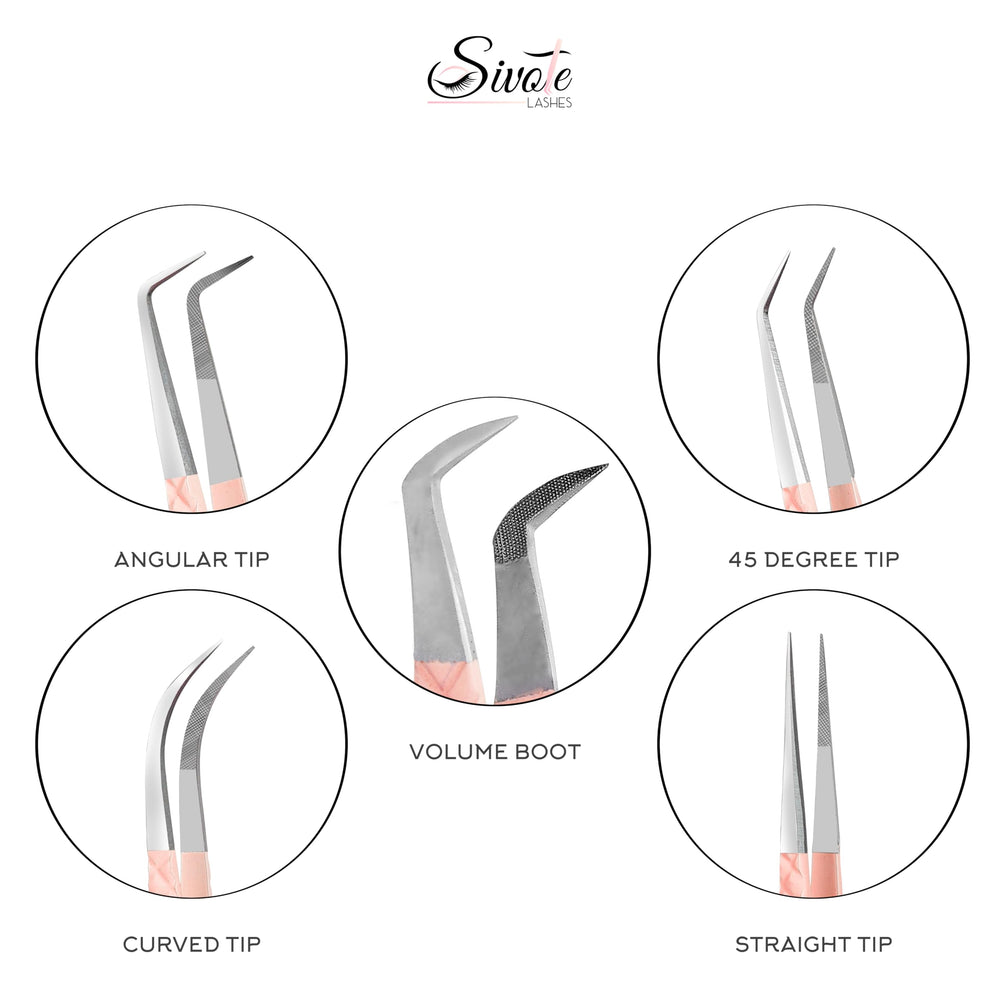 Pinzas SIVOTE con calibración de punta de por vida para precisión constante