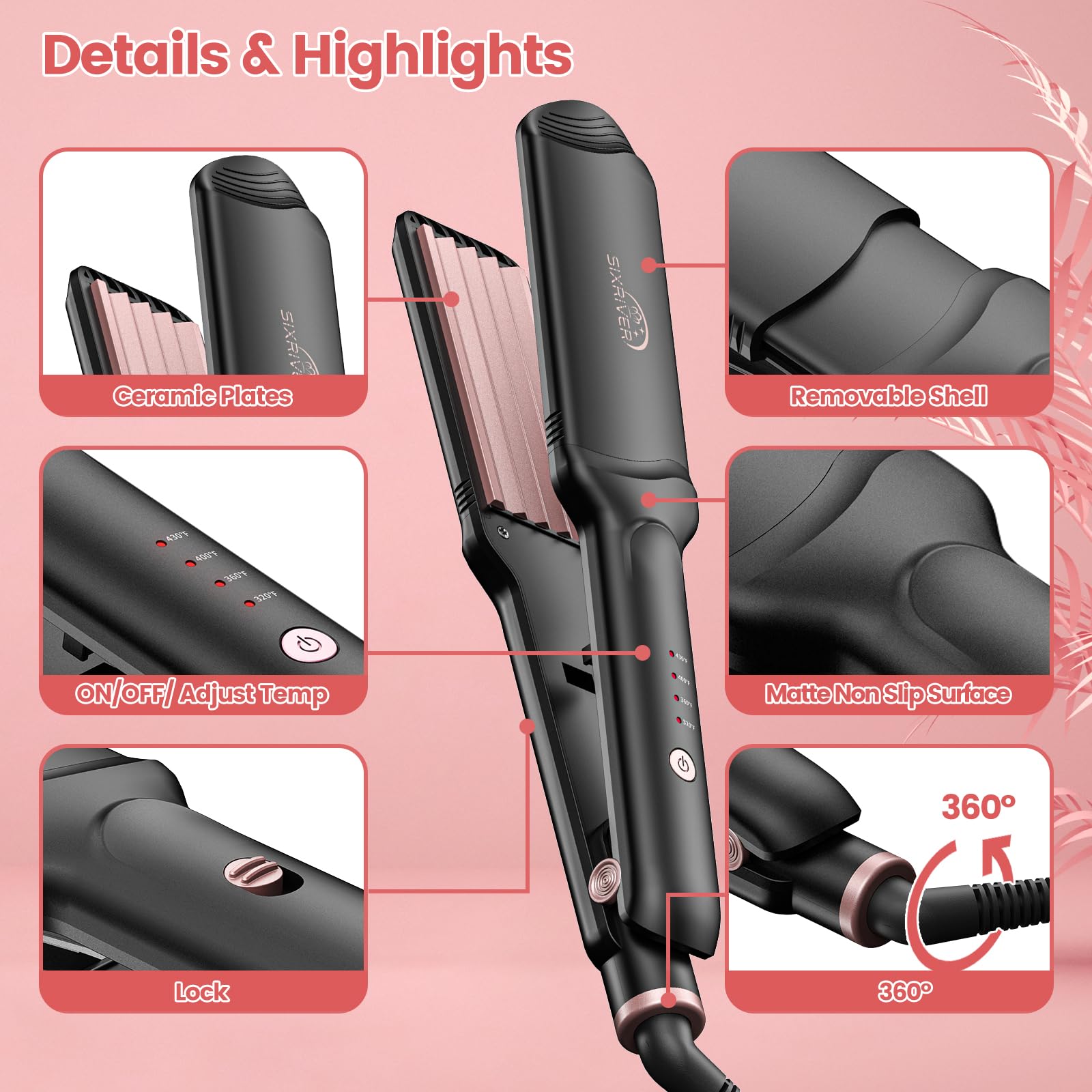 Sixriver accesorios incluidos: guante, clips y bolsa para placas.
