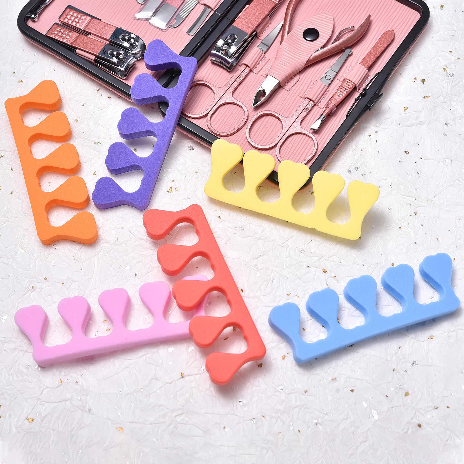 Siyuwuro diseño con forma de corazón, ideal para estéticas de uñas.