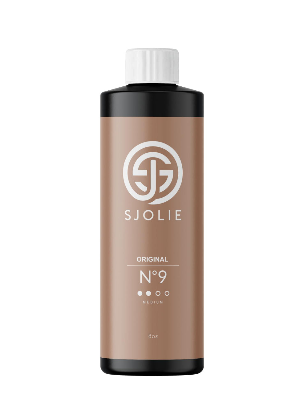 Bouteille SJOLIE Spray Tan N°9 8oz, teint naturel et durable