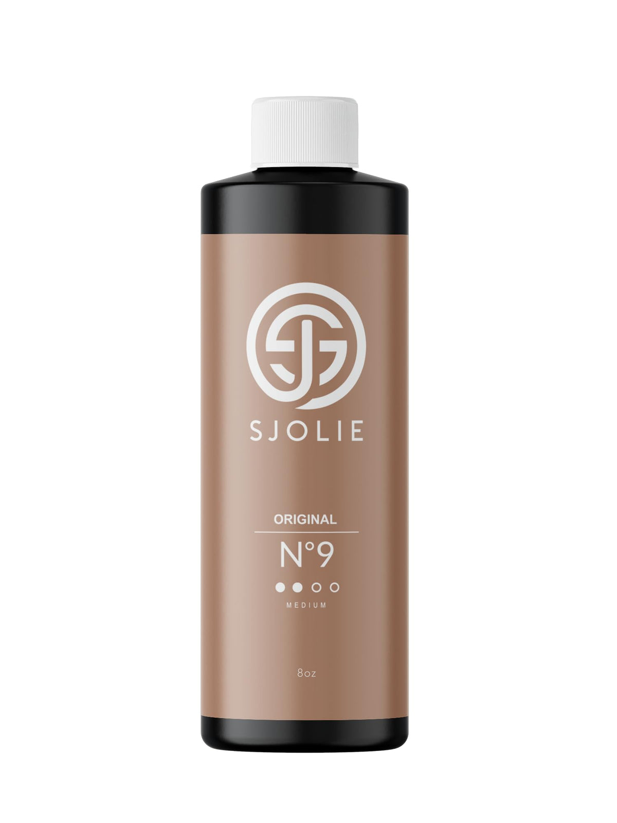 Bouteille SJOLIE Spray Tan N°9 8oz, teint naturel et durable