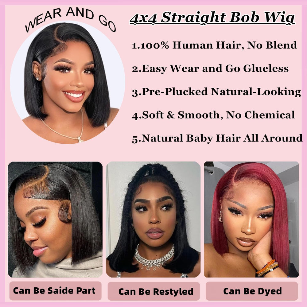 SJXAL pre-plucked natural hairline enables ready-to-wear look.