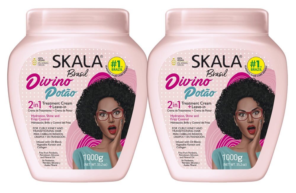 SKALA Divino Potao crema capilar 32oz, vertido para peinados suaves